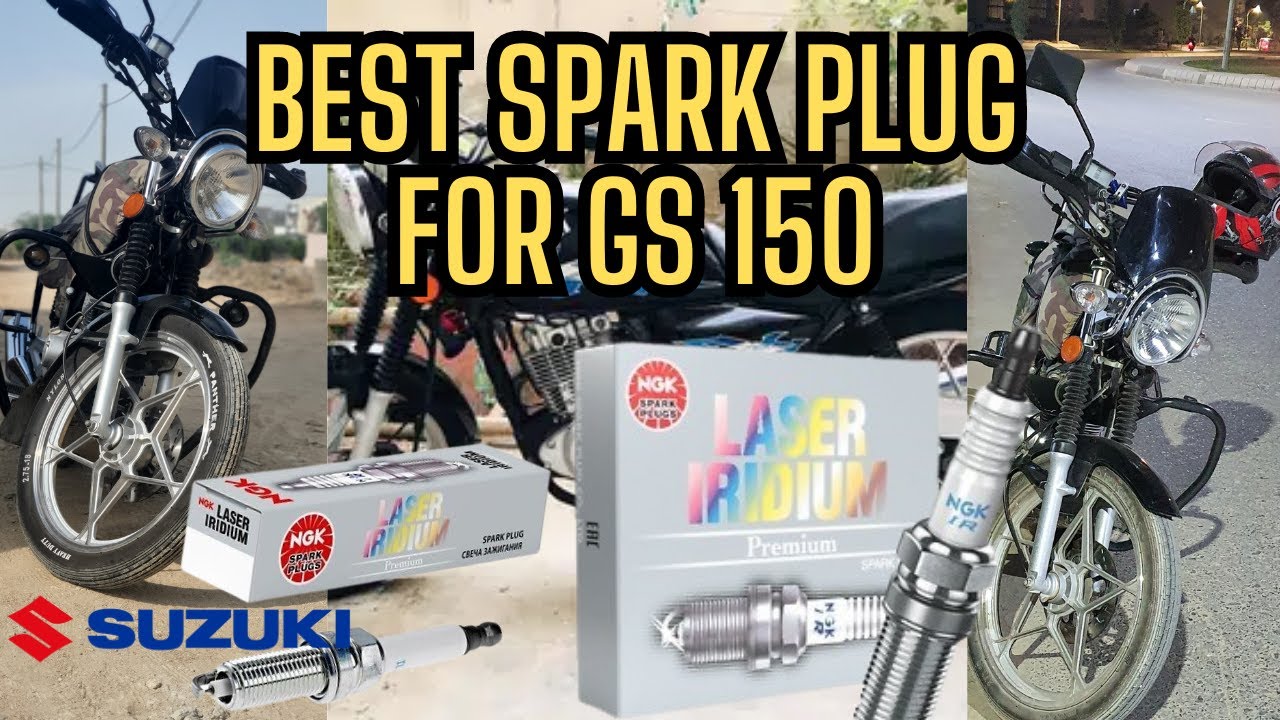 NGK Laser Iridium Spark Plug For Suzuki GS 150 | Best Spark Plug