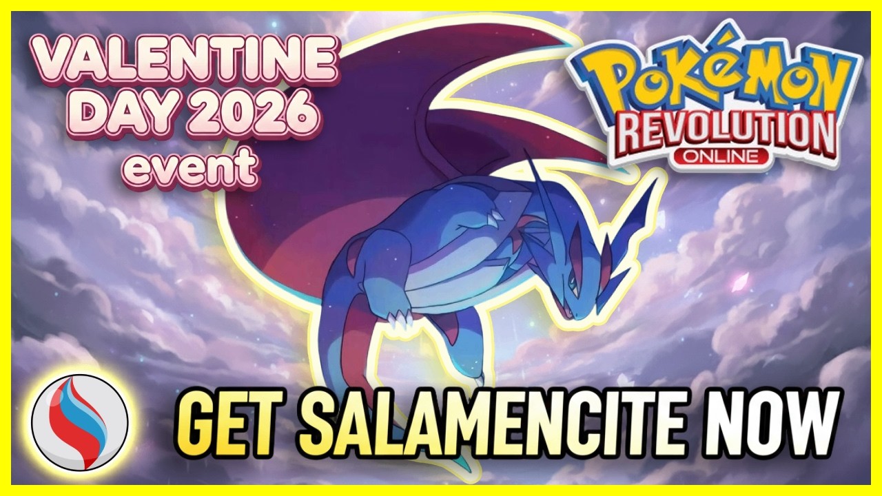 How to Get Salamencite | 💖 Pokémon Revolution Online Valentine Event 2026