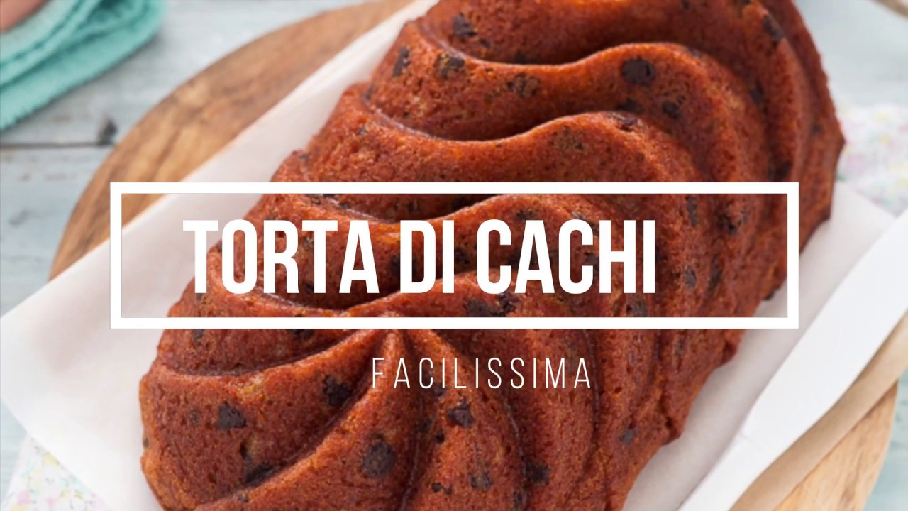 TORTA DI CACHI morbidissima (Ricetta veloce e facile)- Chiarapassion