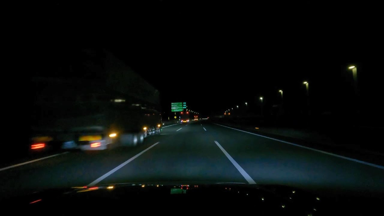 夜の高速道路でリラックスする1時間 新東名御殿場JCT～浜松いなさJCT 120km/h区間