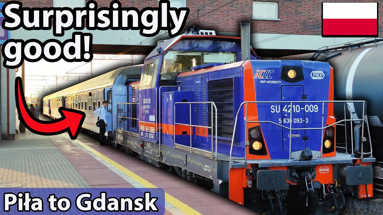 Poland CHEAPEST trains are actually GREAT! (and how to get first class for free)