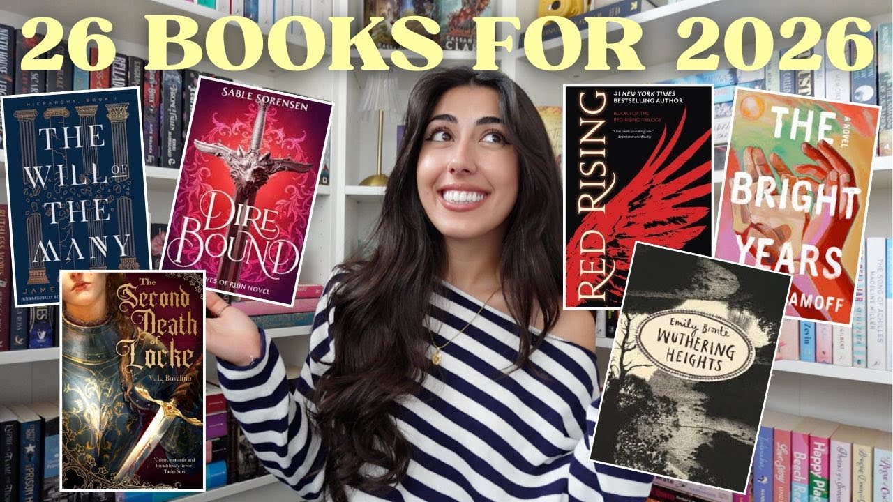26 books I want to read in 2026!!📚💘🗓️ *2026 tbr*