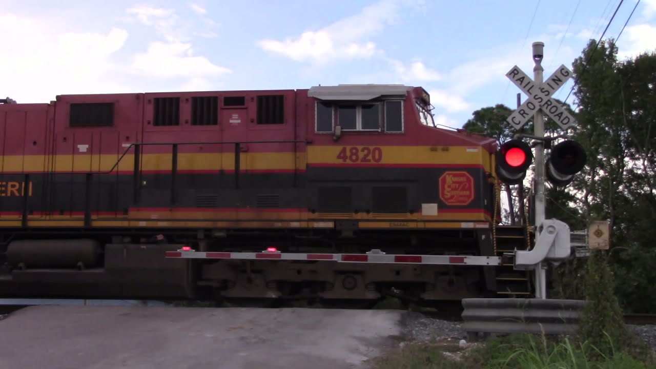 KCS M-SZSH and Rose City Drive Railroad Crossing (w/ Defect Detector) | Rose City, TX | 9-27-2021