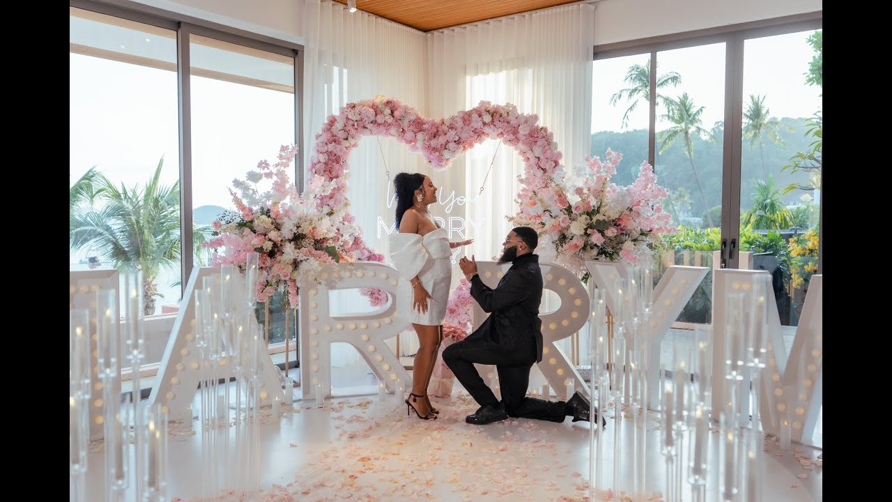 Fabolous Surprise Marriage Proposal in Phuket by BESPOKE EXPERIENCES THAILAND