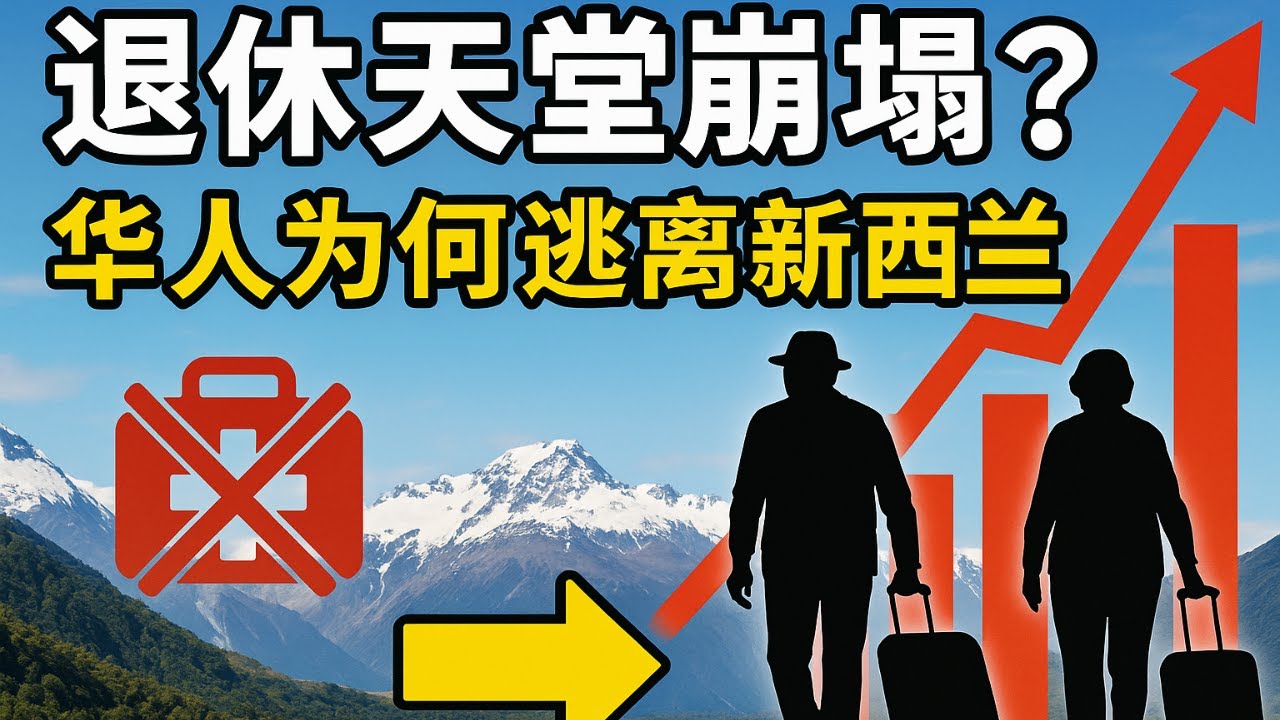 🇳🇿退休天堂崩塌？为什么越来越多华人正在逃离新西兰！| Why More People Are Leaving New Zealand!