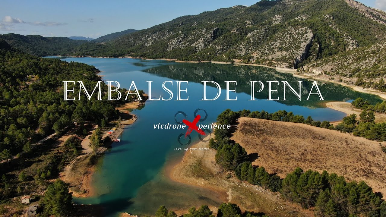 Embalse de Pena (Matarraña, Teruel) - A vista de Dron (DJI Mavic 2 y Mini 2)