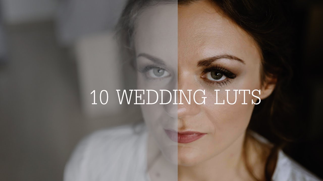 10 Wedding Luts  (Slog3, Cine4, Rec709 )