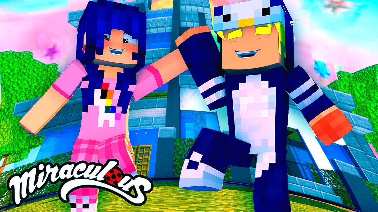 Minecraft: A FESTA DO PIJAMA - #72 MIRACULOUS AS AVENTURAS DE LADYBUG E CAT NOIR ‹ KED.DEK ›