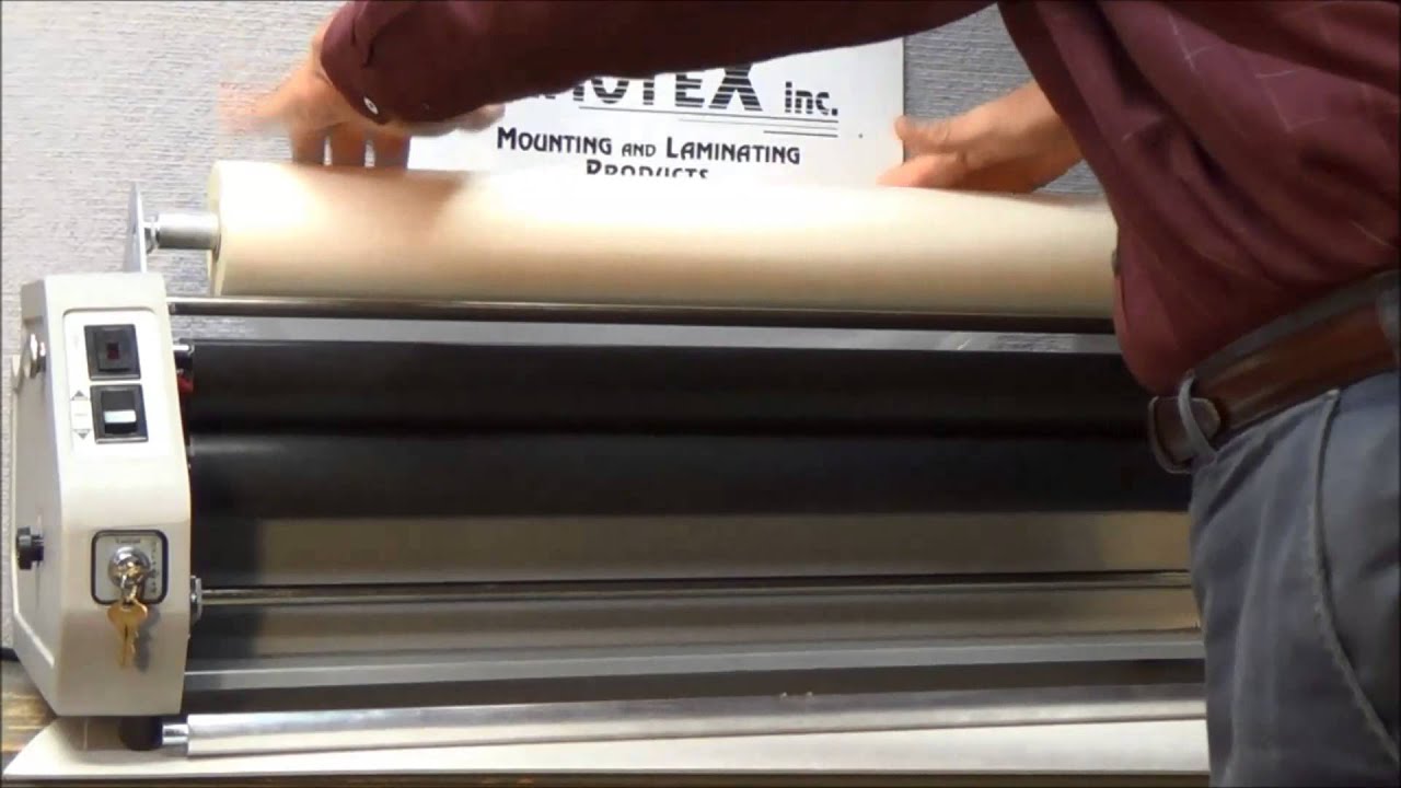 How To Thread a Laminator with Film