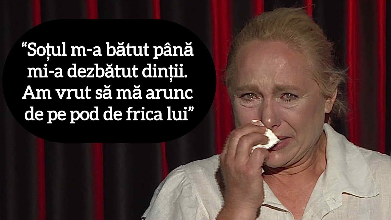 “Soțul m-a bătut până mi-a dezbătut dinții. Am vrut să mă arunc de pe pod de frica lui”