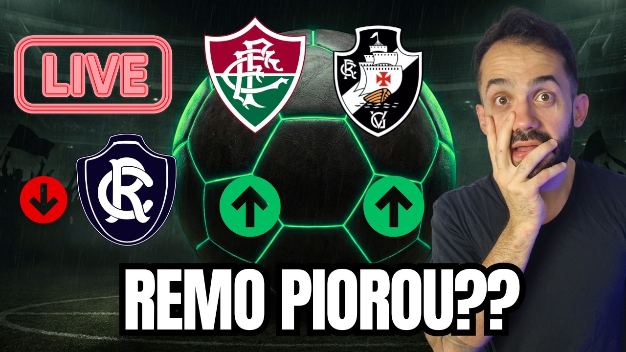 REMO JOGA PIOR COM LÉO CONDÉ E PERDE PRO FLU! VASCO VENCE O PALMEIRAS E RESSURGE!