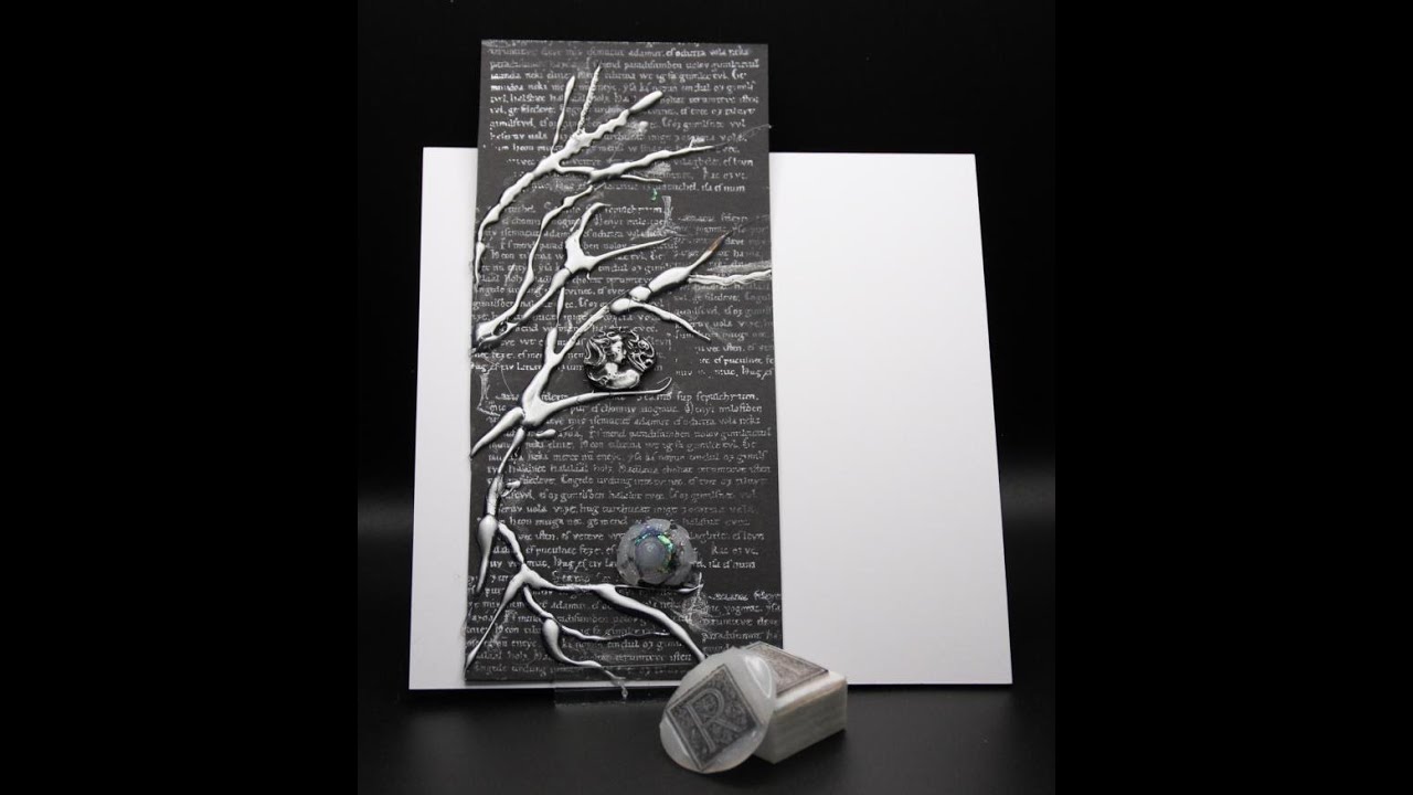HOT GLUE, Heißkleber - Prägen - Gießen - Strukturen, Stempelkunst mit Cartes-d-Art by Sandra Huber