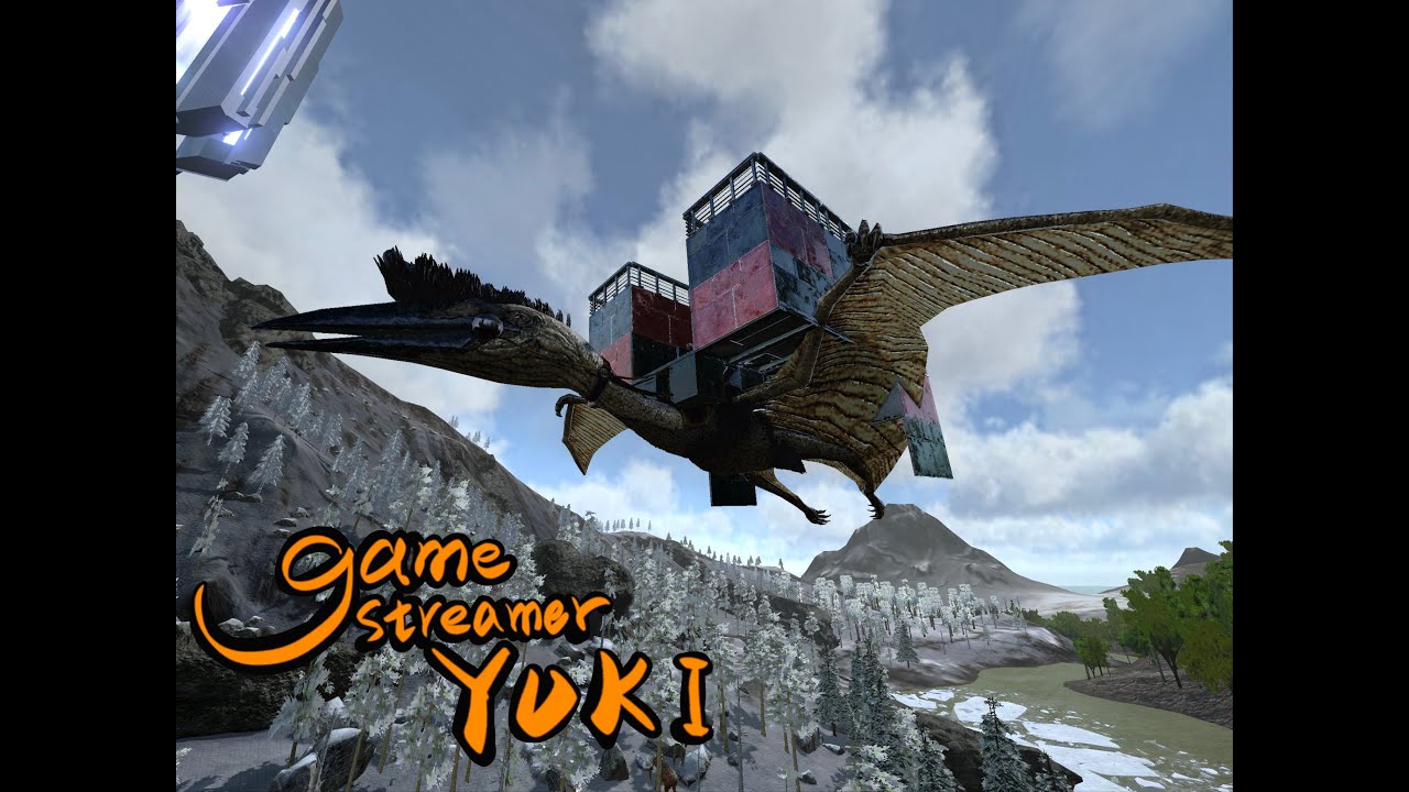 3. ARK Mobile : ケツァルコアトルス運搬用建築（How to build a Quezal House. ）