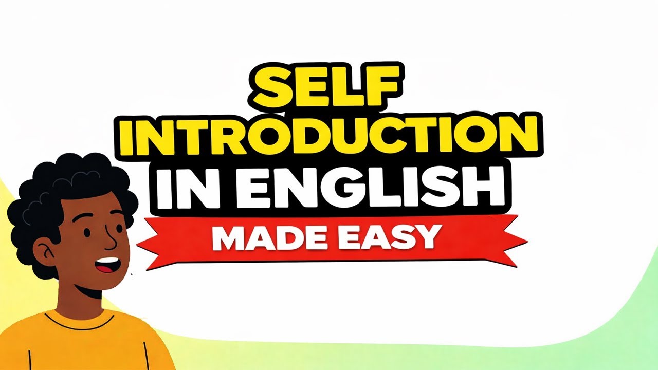 How to Introduce Yourself in English | Easy Self Introduction for Beginners