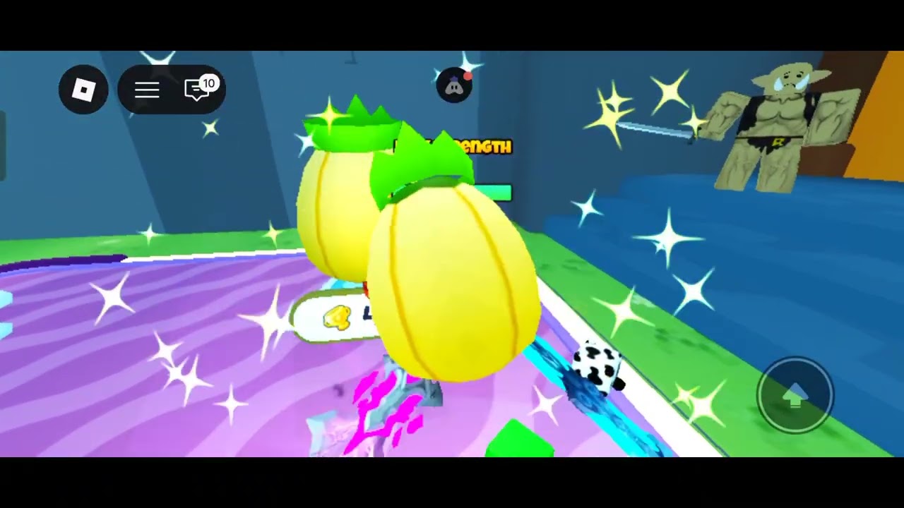 Playing anime sword in roblox unlocking next area