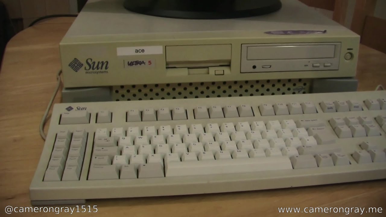 Sun Ultra 5 UNIX Workstation running Solaris 8