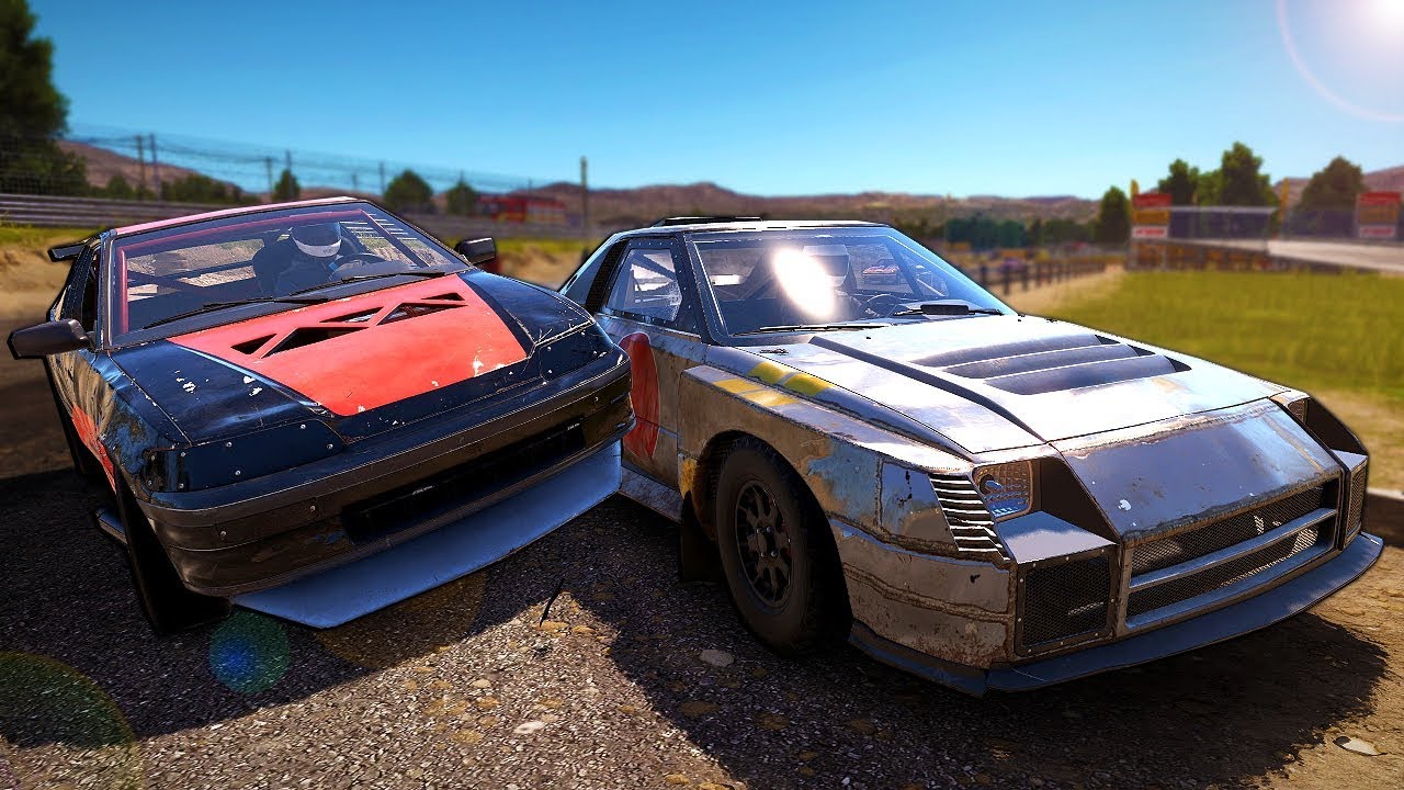 I Crashed OB & Checked Out the New Cars in Wreckfest Multiplayer Funny Moments!