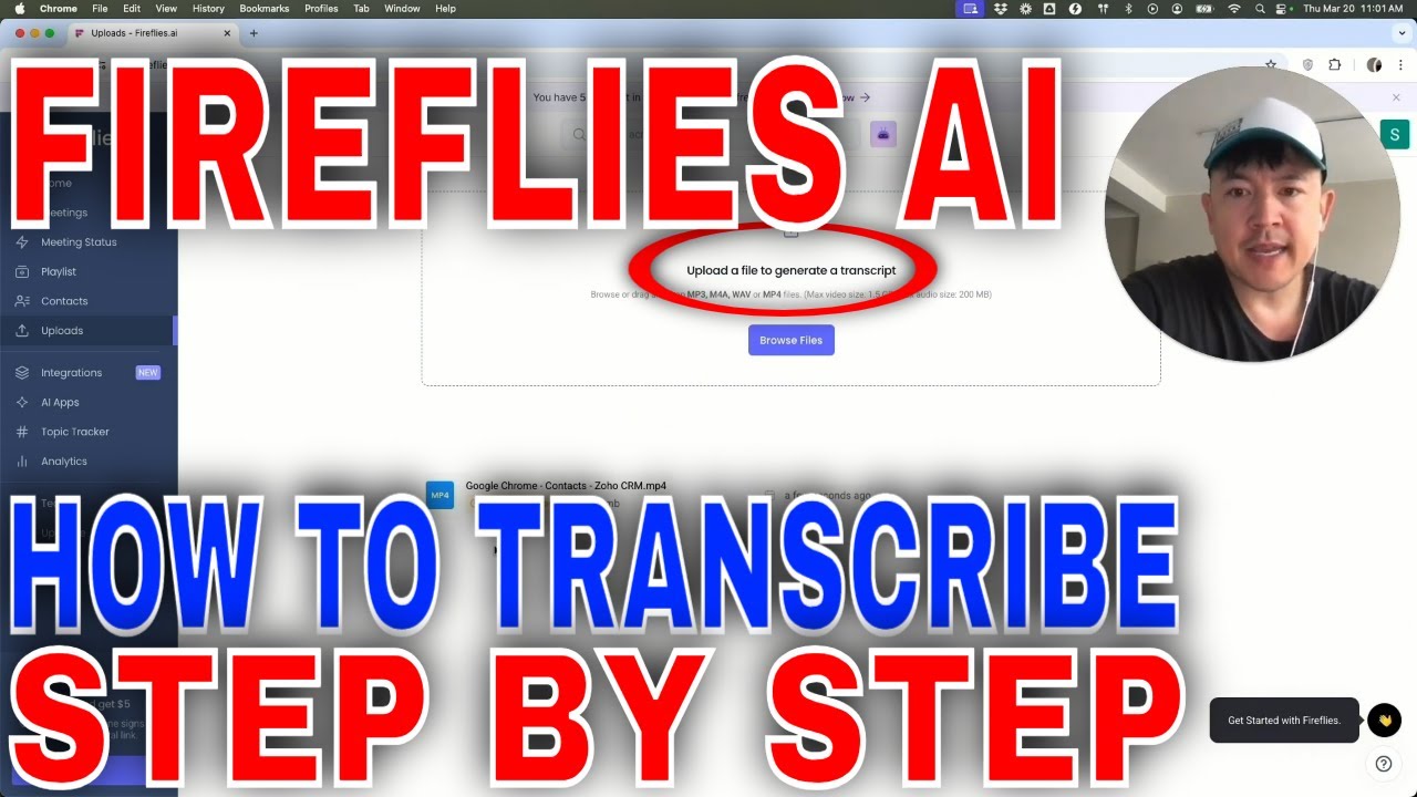 ✅  How To Transcribe Using Fireflies AI🔴