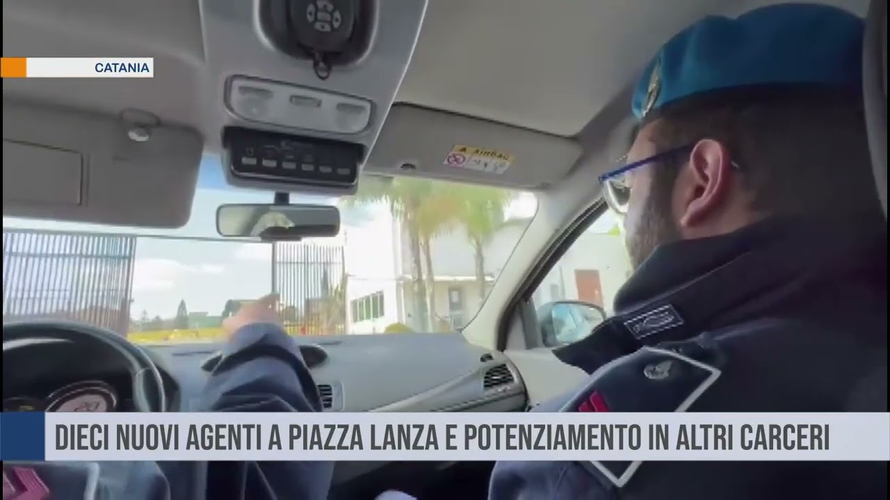 Catania. Dieci nuovi agenti a Piazza Lanza e potenziamento in altri carceri