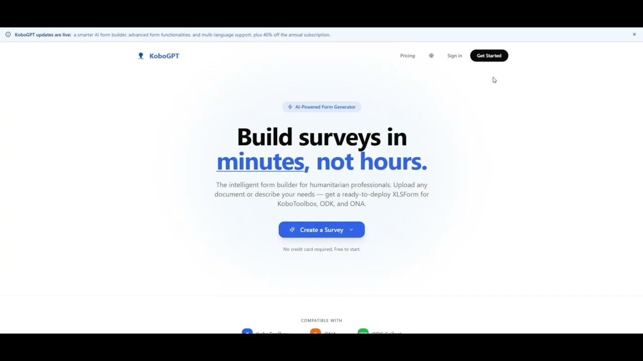 Create Kobotoolbox forms with AI uisng KoboGPT