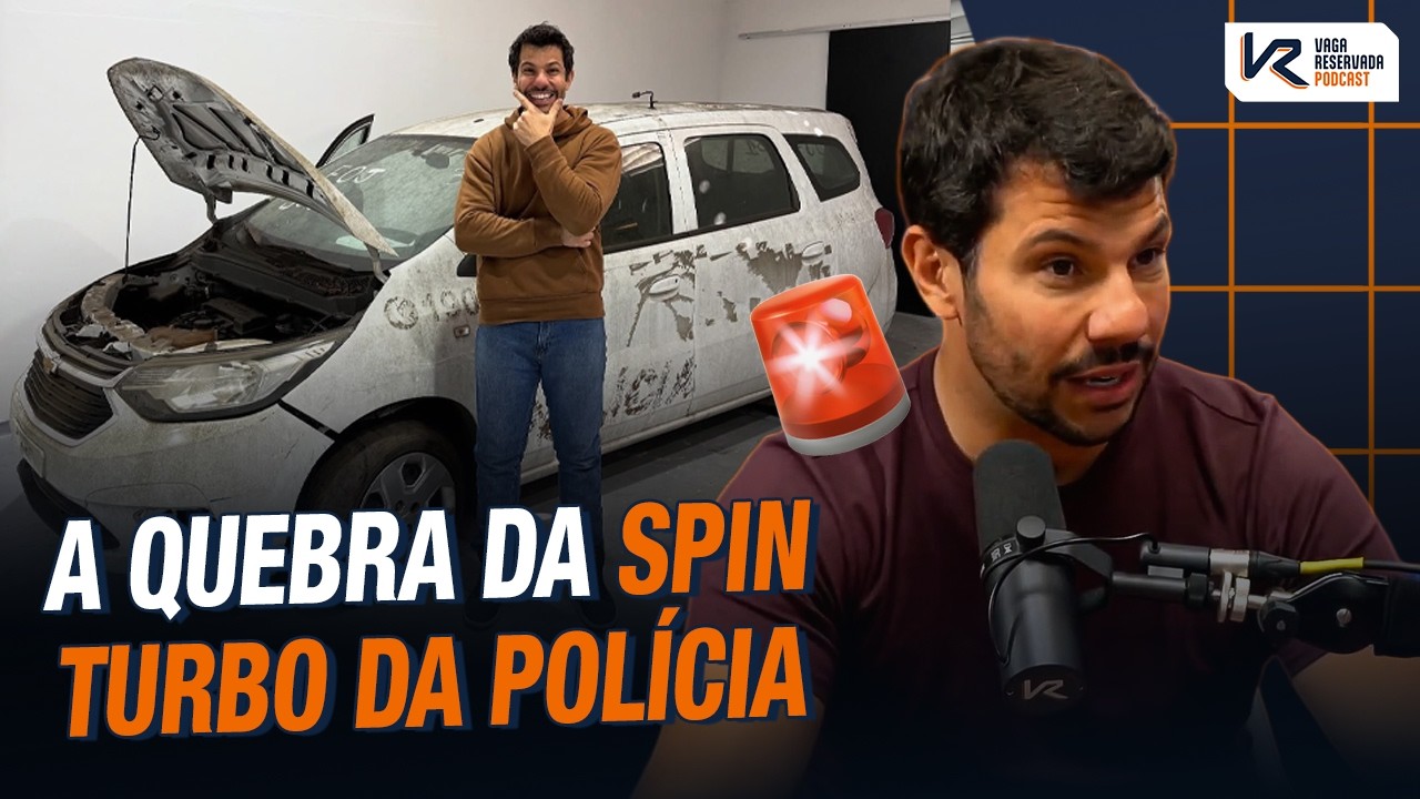 Lucas Fontana comprou uma Spin da polícia e fez motorização turbo!