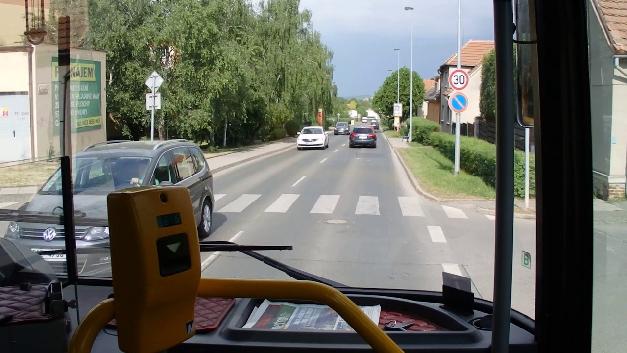 Jízda linkou 103 v trase Ládví - Březiněves