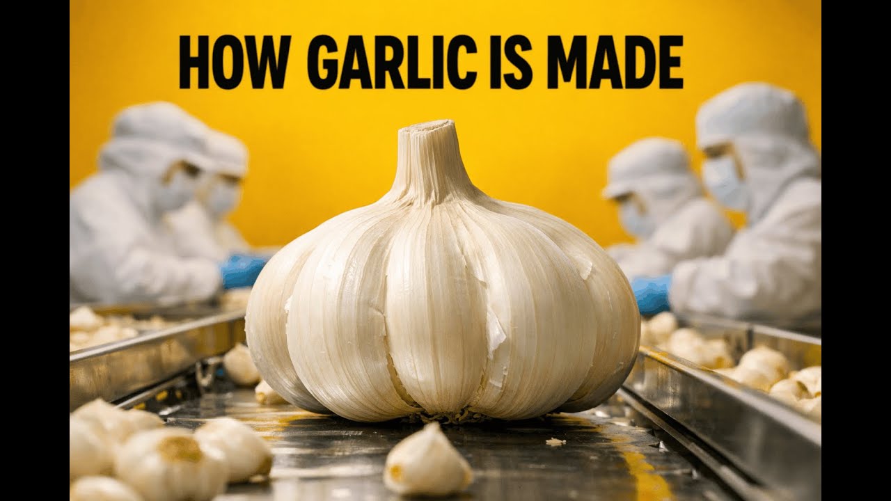 Garlic Processing Factory – Inside Industrial Garlic Production Line | WORLD OF FACTORIES TVM