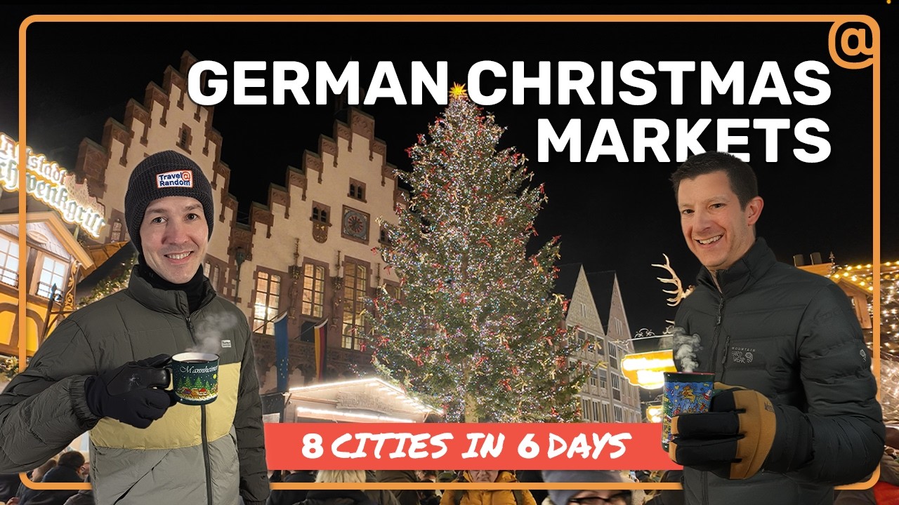 8 немецких рождественских ярмарок за 1 неделю! 🎄 Круиз по Рейну