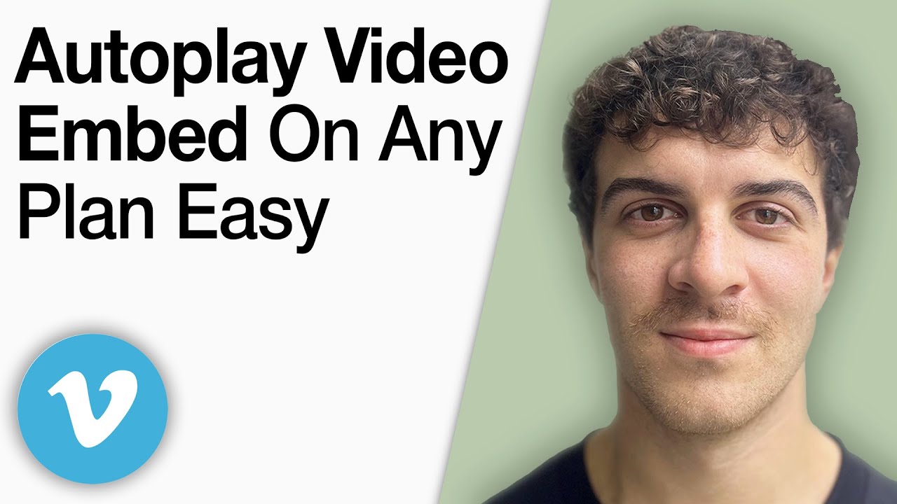 How to Autoplay Vimeo Video Embed on Any Plan - Easy [2025 Full Guide]
