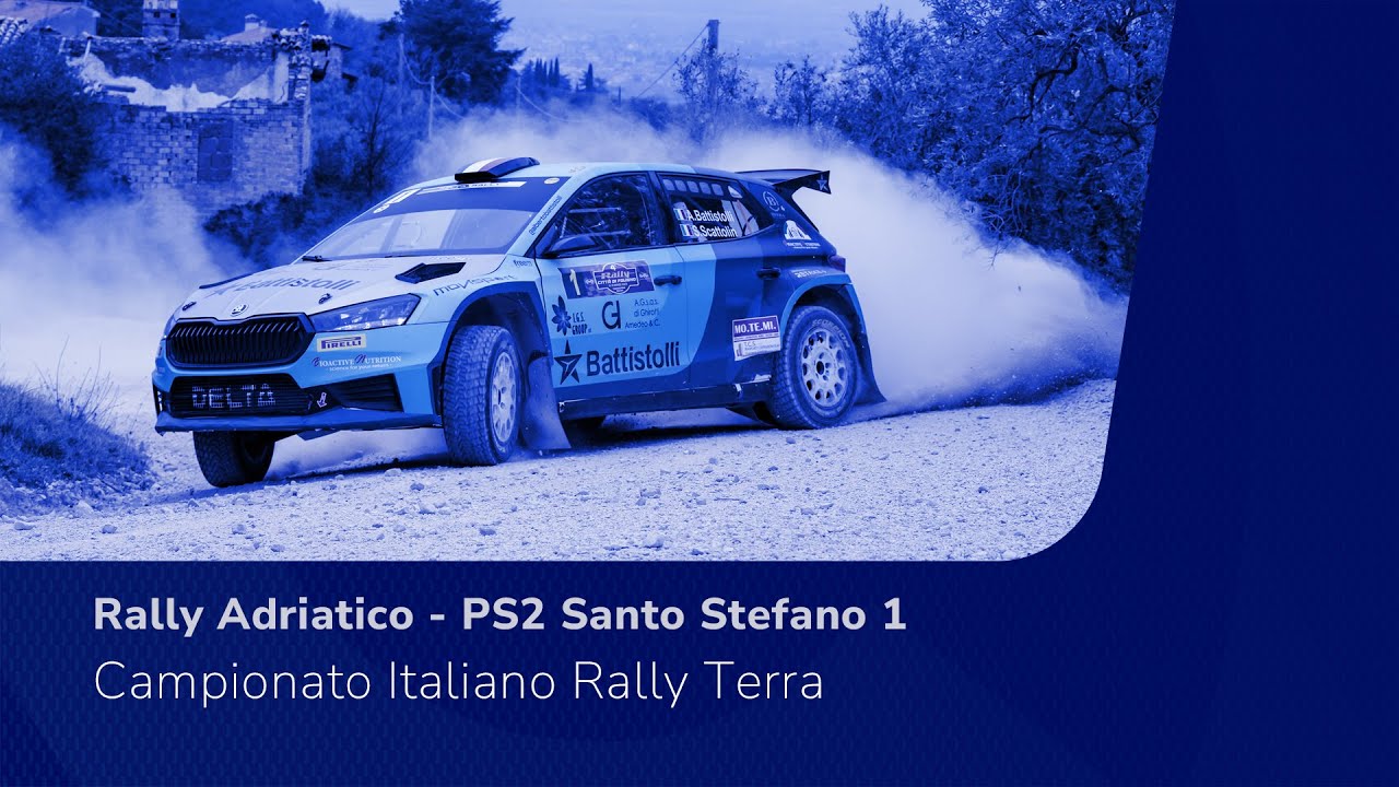 🔴 LIVE! Campionato Italiano Rally Terra - Rally Adriatico - PS2 Santo Stefano 1