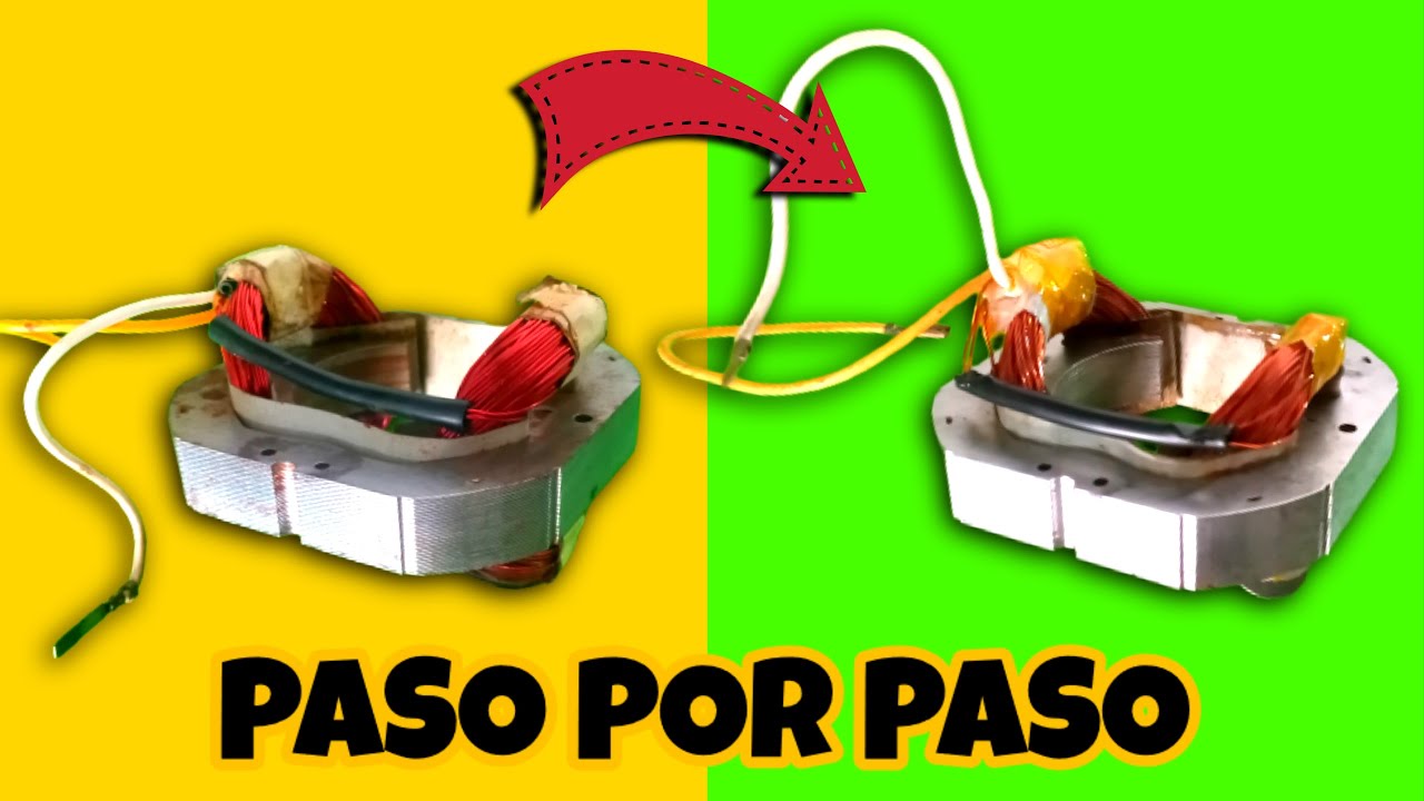 COMO Embobinar un Campo De Licuadora Oster | MUY FÁCIL