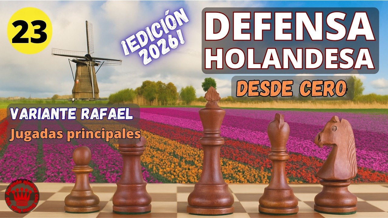 Defensa Holandesa | Variante Rafael: la anti-holandesa más sutil y cómo neutralizarla (Cap. 23)