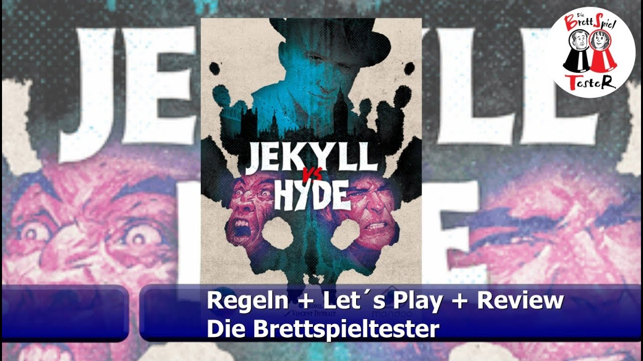 Jekyll vs. Hyde von Mandoo Games - Regeln + Let´ Play + Review - Brettspiel - Die Brettspieltester