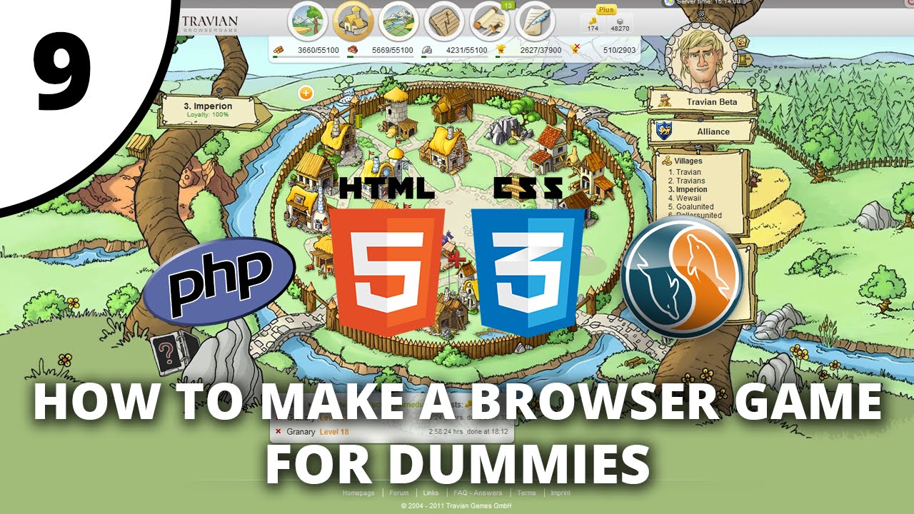 How to make a browser game for dummies - Part 9 - Redirections