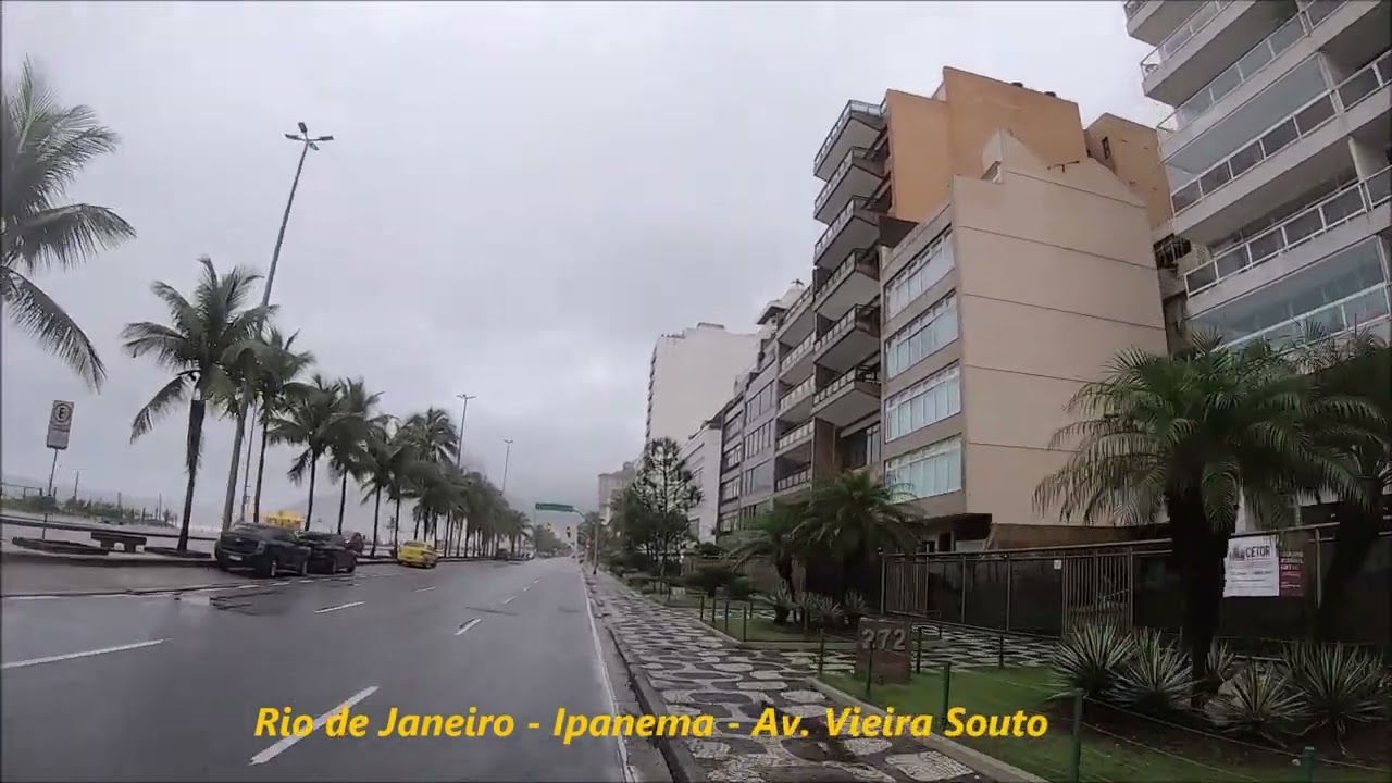 RIO DE JANEIRO - IPANEMA - OS LINDOS PRÉDIOS DA AV. VIEIRA SOUTO