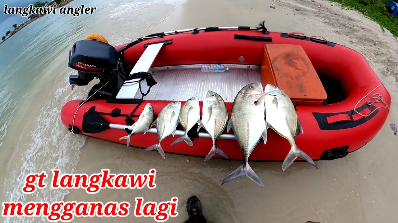 Inflatable boat fishing Malaysia/GT LANGKAWI
