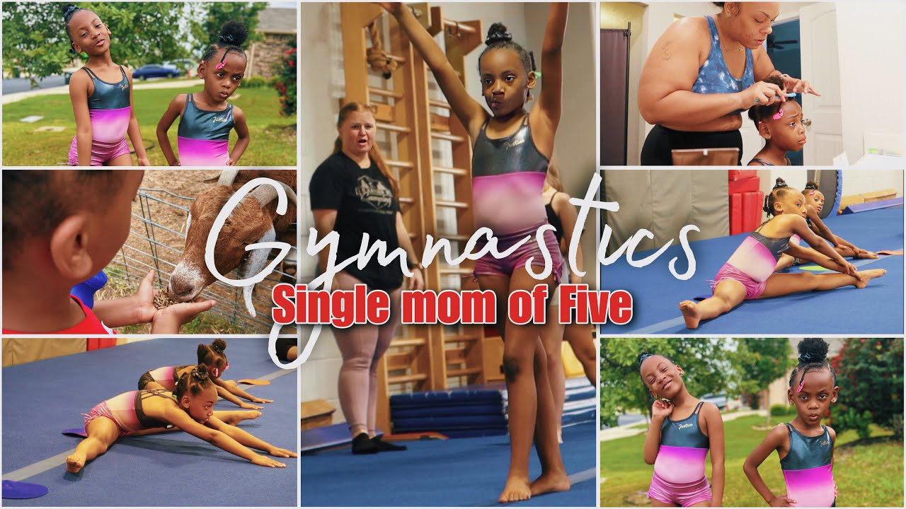 AVA ALMOST HAD A PANIC ATTACK 😩🤦🏽‍♀️ | SINGLE MOM TAKES ON GYMNASTICS WITH FIVE KIDS ￼