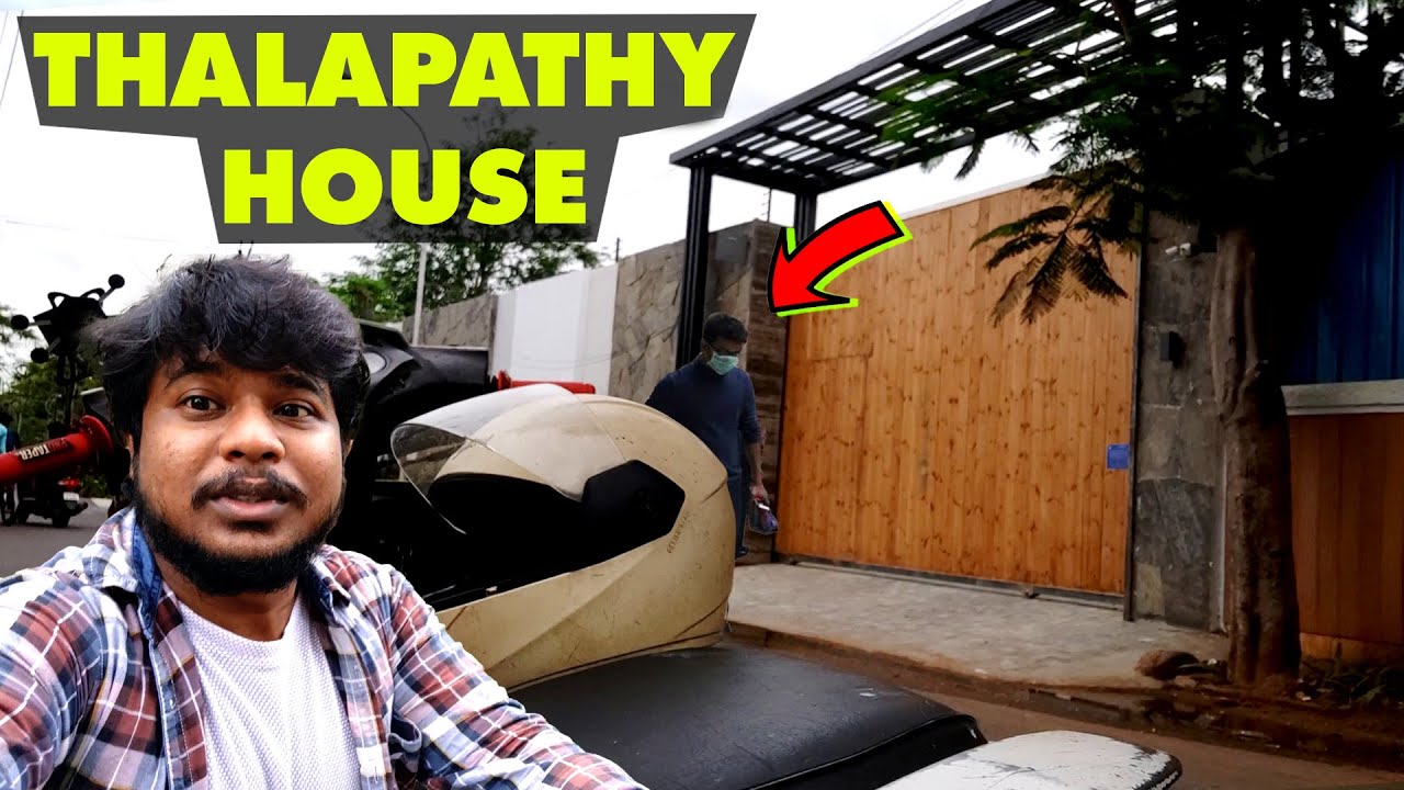 Visiting Thalapathy Vijay's House | Tamil Vlog | Aarif's MindVoice