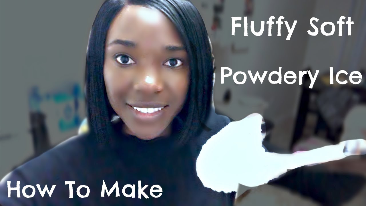 ASMR Fluffy Soft Powdery Ice Tutorial | Screamin Memein ASMR