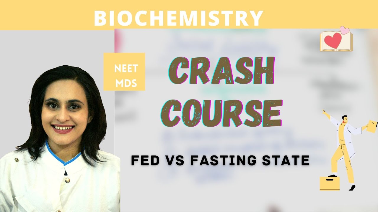 fed vs fasting state concepts - biochemistry