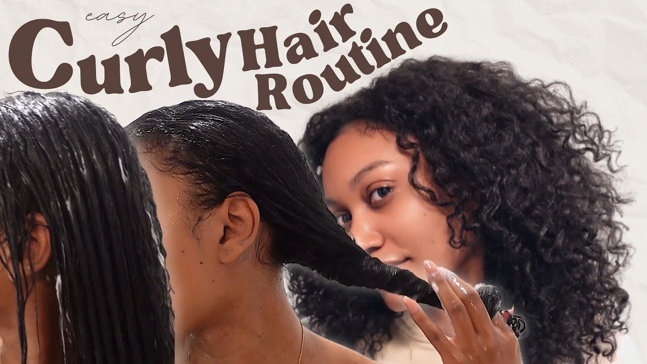 Wash Day Routine 2023 | Easy Curly Hair Routine | 3C Curls
