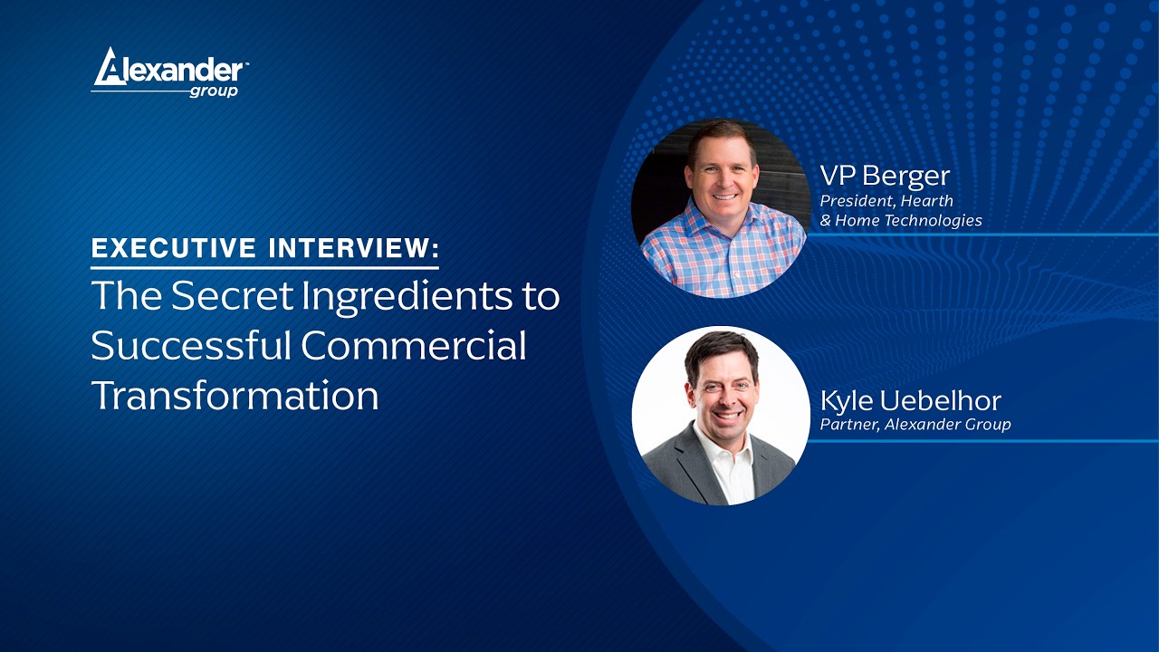 The Secret Ingredients to Successful Commercial Transformation