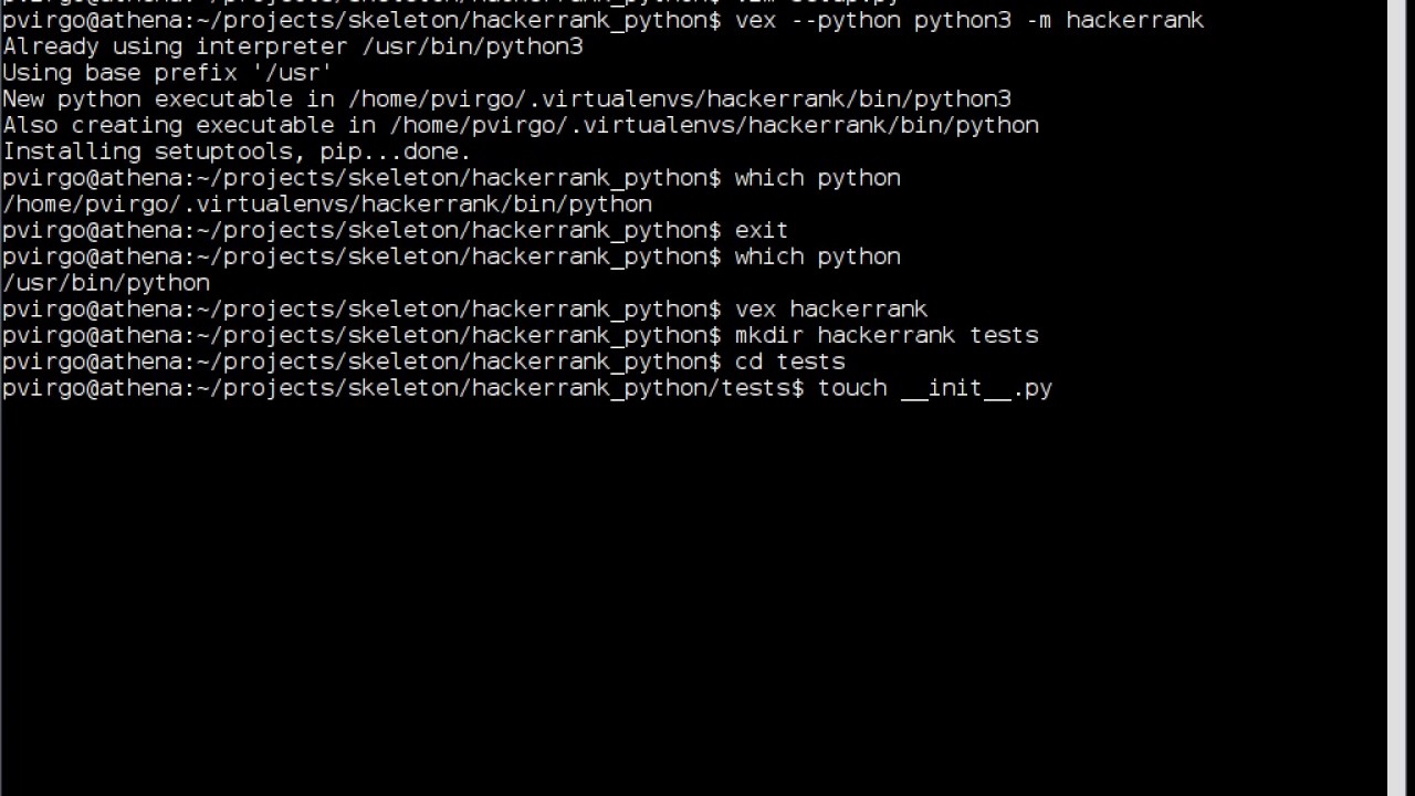 Practice setting up a Python library with Unittests