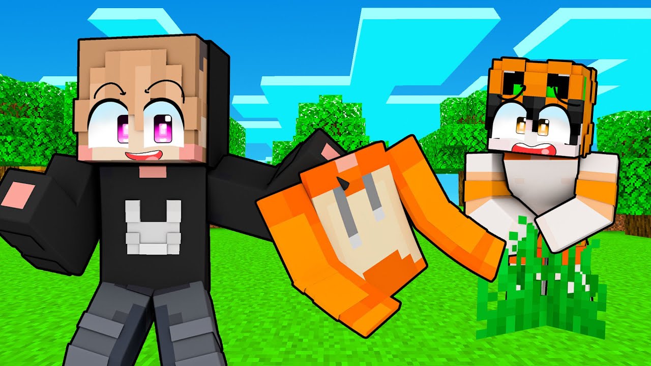AKU MENCURI BAJU TEMANKU DI MINECRAFT!!