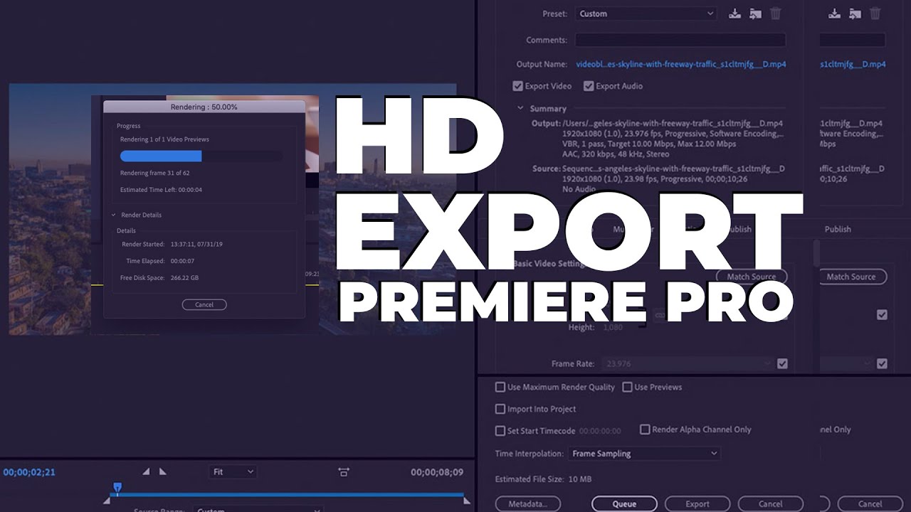 Jinsi ya kuexport Video Quality kwa kutumia Premiere Pro