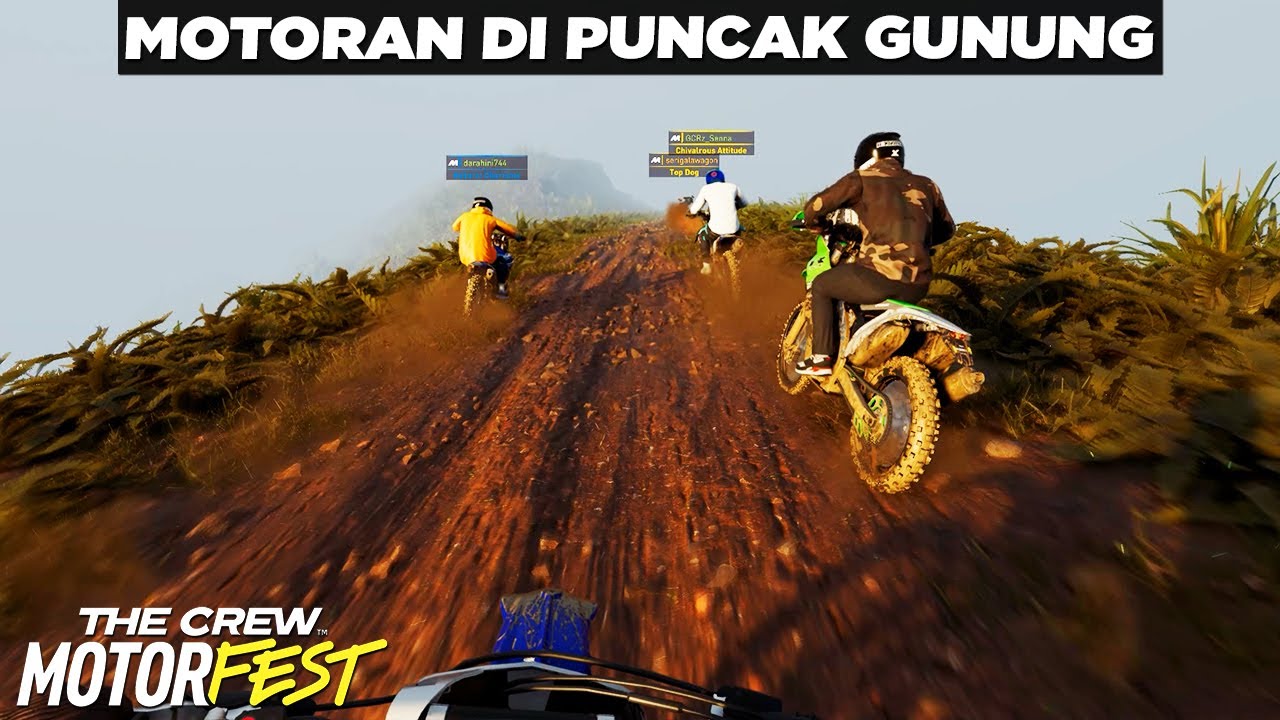 Nge-Trail Motor Online di Game The Crew Motorfest 😄😄