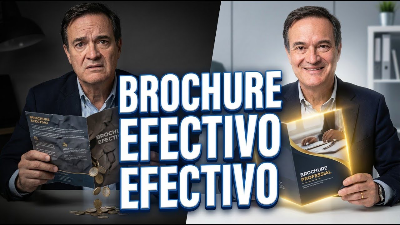 Tu brochure pierde dinero | Aquí está la solución