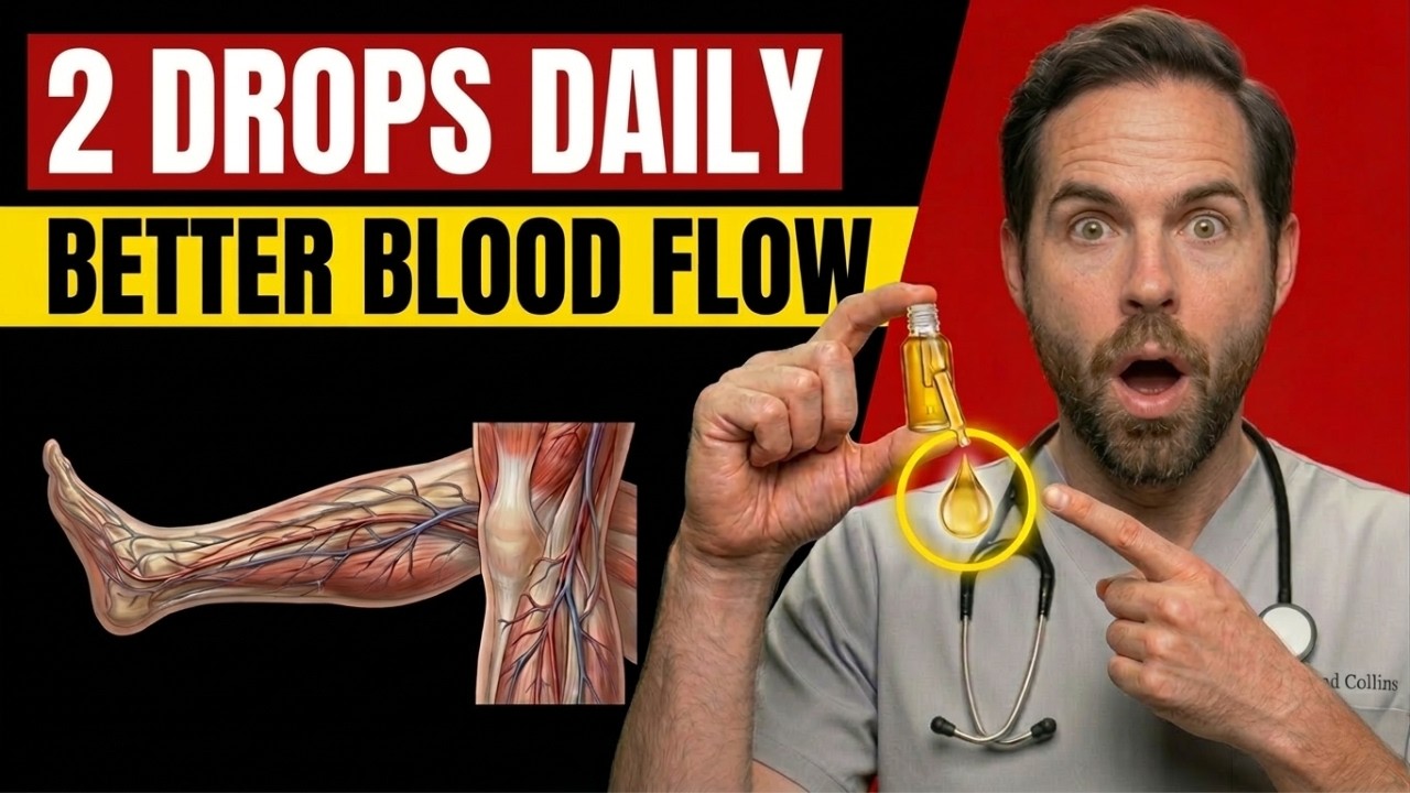 Over 60? THIS Oil May Improve Blood Flow in Your Legs Fast
