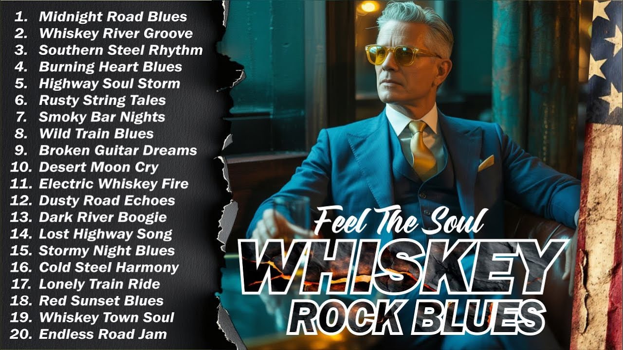 Vintage Deep Blues Vibes // Perfect Company for a Relaxing Whiskey