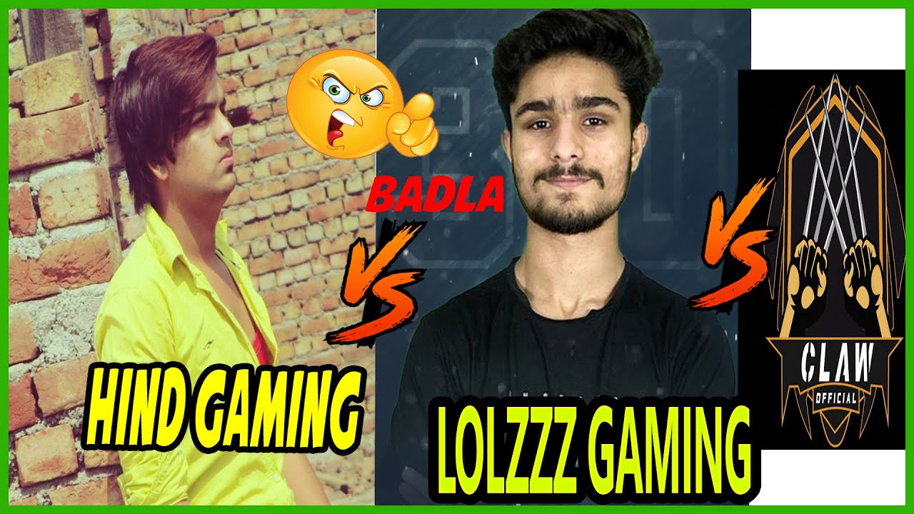 LOLZZZ VS HIND  VS CLAW  |  HIND NE HACKER BOLAA .FULL GAALI ANGRY HIND 420 |